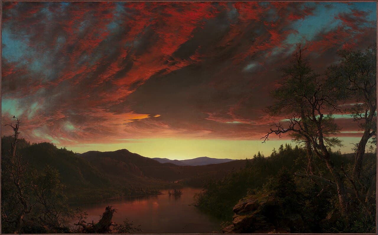 Twilight in the Wilderness by Frederic Edwin Church, 1860, Cleveland Museum of Art